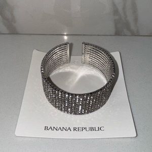 Banana Republic Thick Glitz Cuff NWT